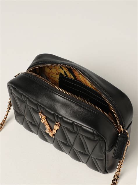 versace quilted crossbody bag|versace shoulder bags for women.